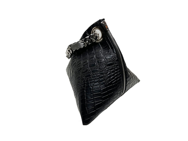 Trinity Faux - Gator (Black)